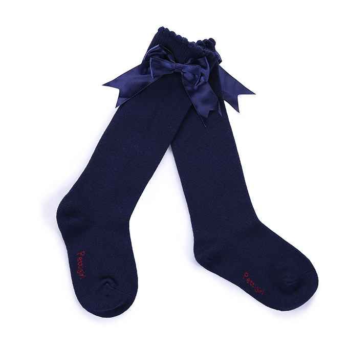 Girls navy socks hotsell