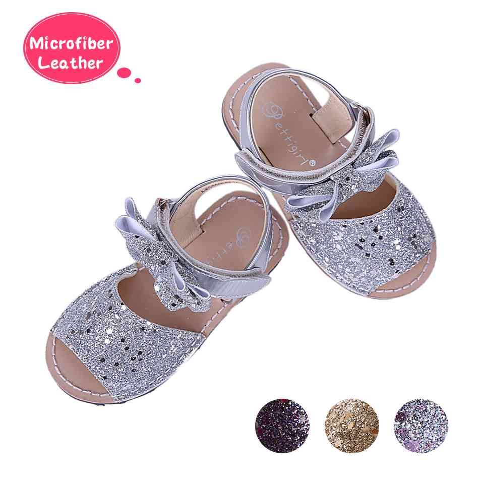 girls silver party shoes