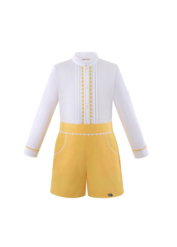 Boys Spring Yellow Clothes Set New