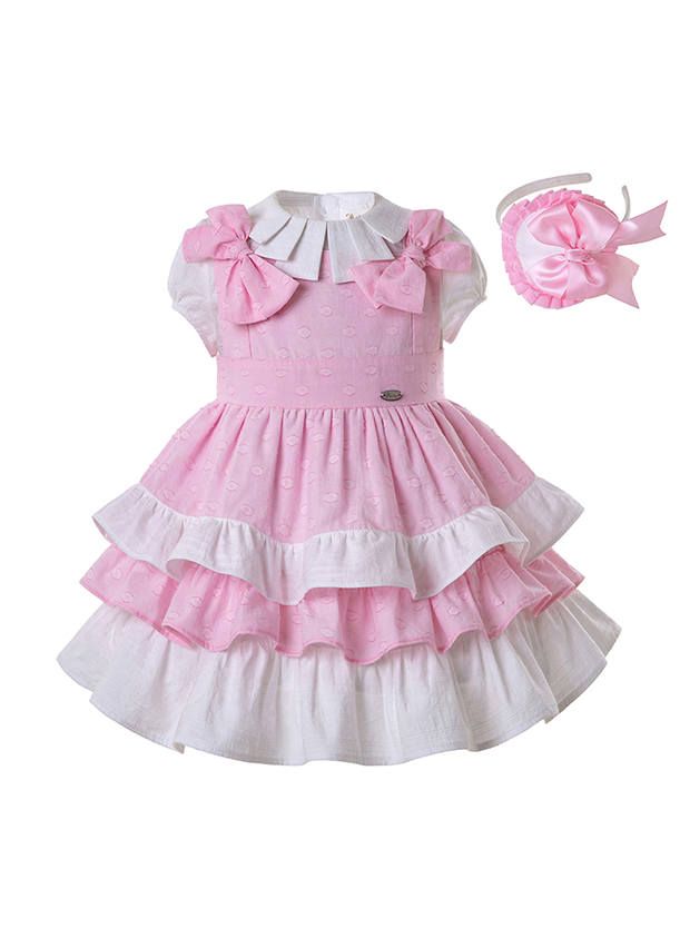 Pale pink clearance pinafore dress