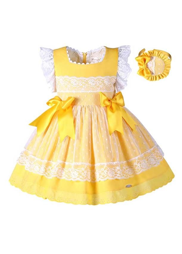 yellow easter dress