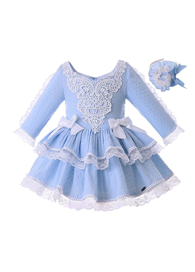 girls light blue party dress Big sale ...