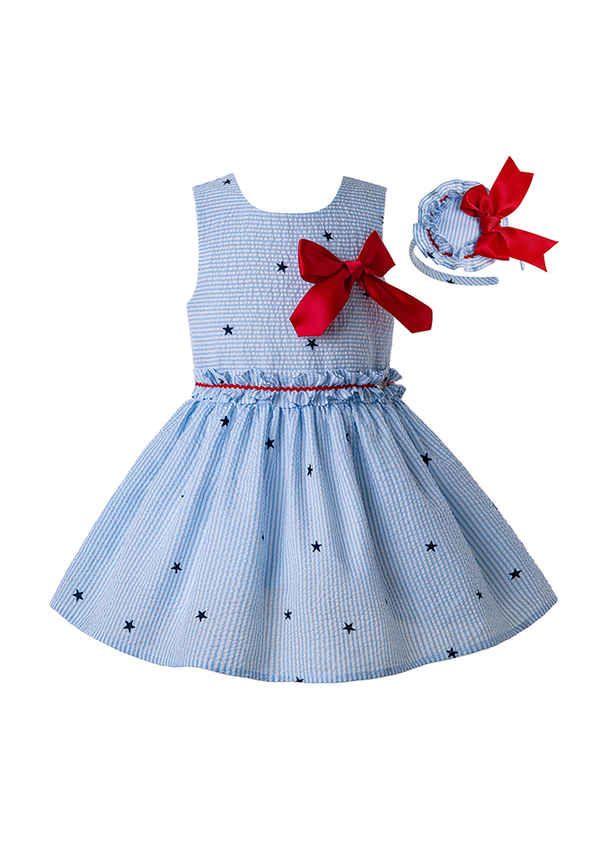 baby light blue dress
