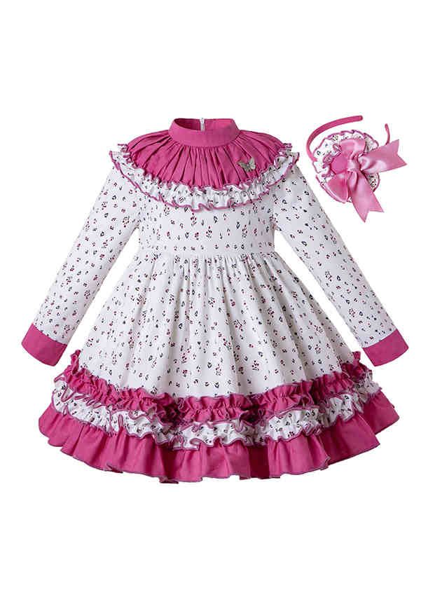ruffle hand frocks