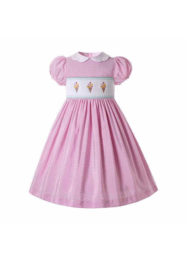 Ice cream smocked dress sales