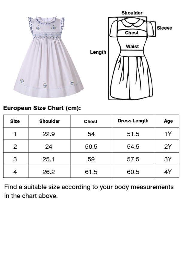One year baby frock size shop