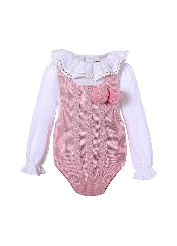 Cute pink store rompers