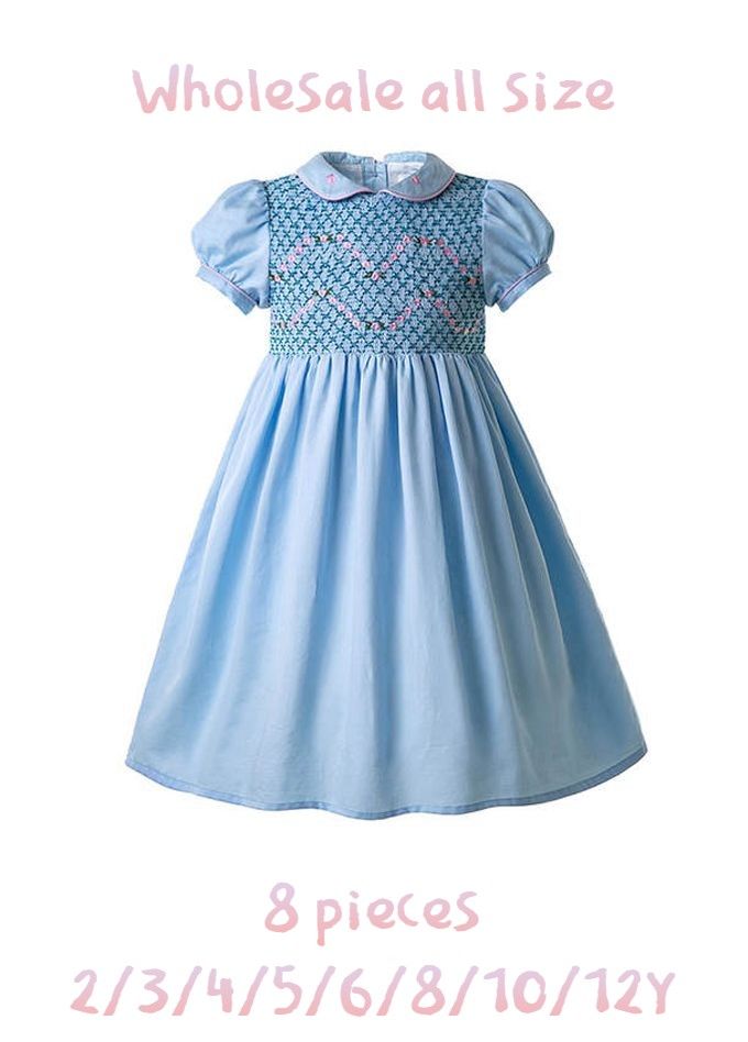 Wholesale smocked dresses hotsell