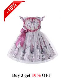 Girls Spring & Summer Chiffon Dress