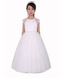 (Pre-order) Girls White Lace Dresses for 1st Communion