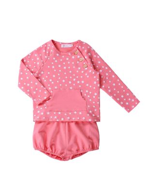 Pink Stars Girl Sets