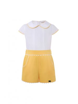 (PRE-ORDER)Baby Boys Easter Yellow Clothes Set