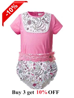 Baby Toddler Flower Printed Boy Outfit