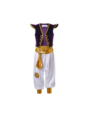 Boys Clothing Set Purple and White Kids Cosplay Clothes