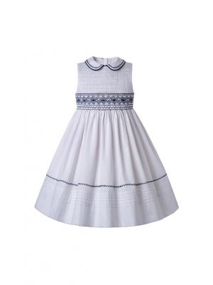 Spring & Summer Boutique White Ruffled Smoked Dress