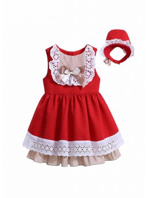 Red Girl Princess Dress