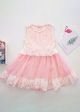 Light Pink Lace Dress Party Dress For Baby Girl