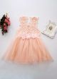 Lace Floral Princess Girls Party Dress