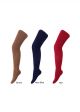 3 Pairs 100% Soft Cotton Girls Tights(Brown, Navy Blue, Red)