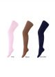 3 Pairs 100% Soft Cotton Girls Tights(Pink, Brown, Navy Blue)