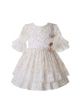 (Only 10Y)Lace Wedding Dress With Dot