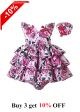 Baby Floral Summer Dress Set + Handmade Headband