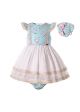 Pretty Baby Girls Soft Dress + Handmade Headband