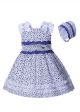 Toddler Girls Dot Print Dress