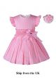 (UK ONLY)Pink Dots Girl Dress