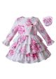 (Only 10Y)Spring Floral Party Dress