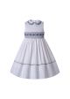 Spring & Summer Boutique White Ruffled Smoked Dress