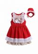 Red Girl Princess Dress