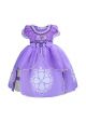 Purple Sofia Princess Cosplay Girl Dress