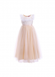 Girls Sleeveless Feather Dress 8-13 Years