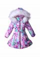 (ONLY 5Y Left) Flower Print Girls Cotton Coats