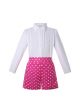 Summer Boys Pink Dots Outfit Set
