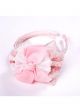 Sweet Pink Headband with Bow