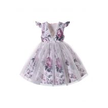 Girls Spring & Summer Chiffon Dress