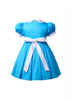 Girls Maid Alice in Wonderland  Outfits Fancy Dress Size 2-12Y