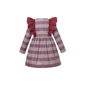New Arrival Striped Dress for Girls Fall Winter Christmas