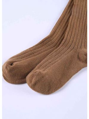 Camel 100% Soft Cotton Girls Tights