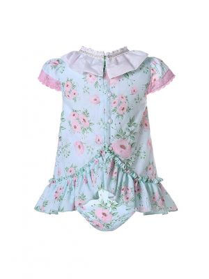 Baby Girl New Floral Festival Dress + Bloomers + Hat