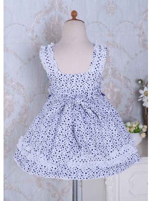 Toddler Girls Dot Print Dress