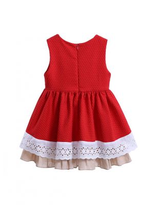 Red Girl Princess Dress