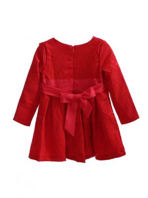 Baby Girls Party Red  Dress